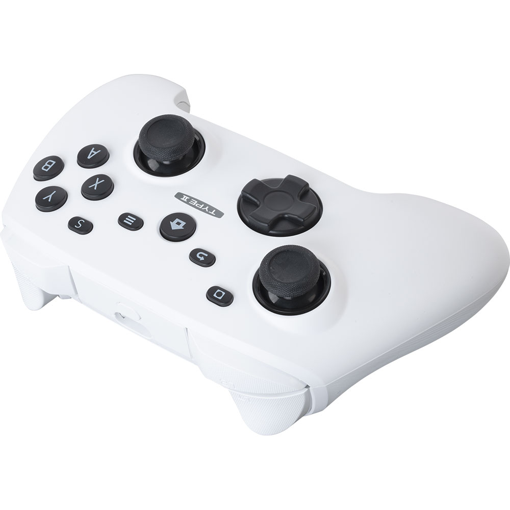 ゲーミングコントローラーPRO(PC/Switch用)ホワイト