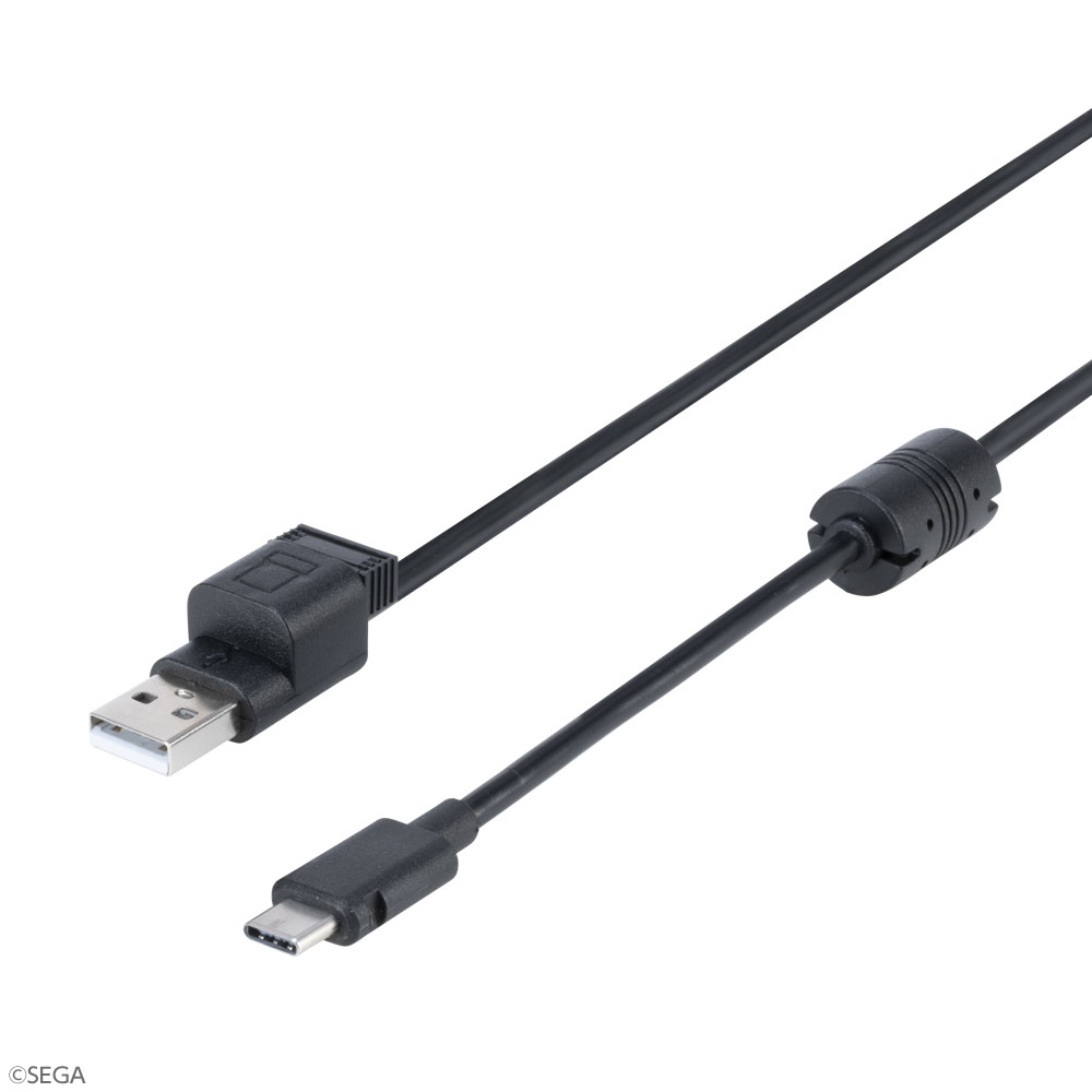 バーチャファイター ゲーミングコントローラーPRO-4(PC用) 付属レシーバーとケーブル